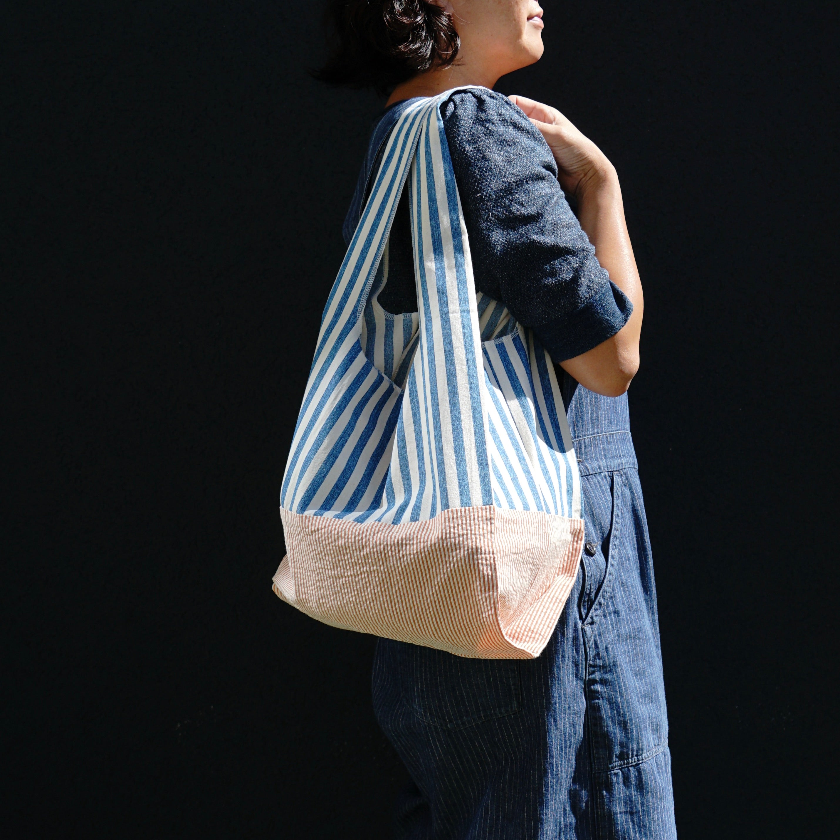 Shoulder bag 　bleu / 202004ECO02