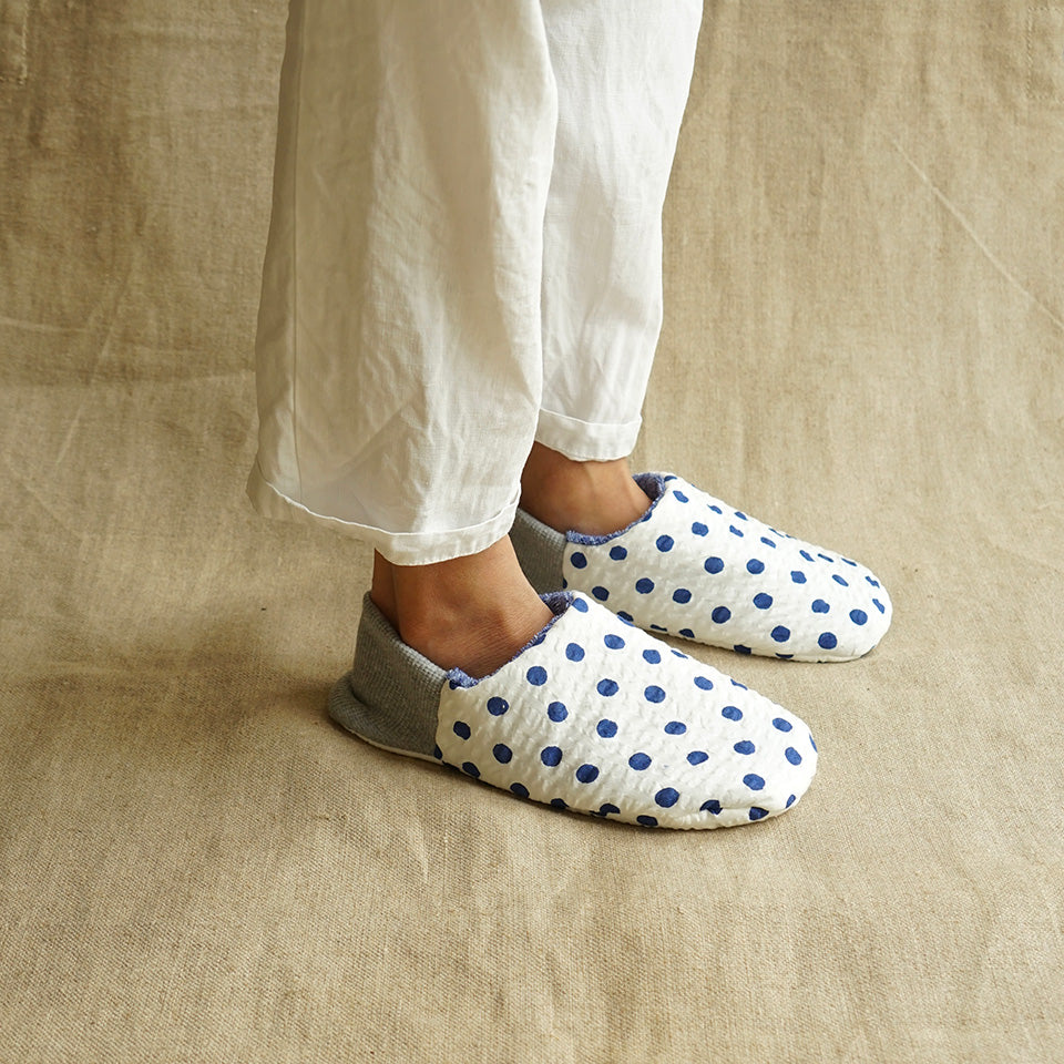 サッカー地ドット×ヴィンテージパイル / 202603MRP21