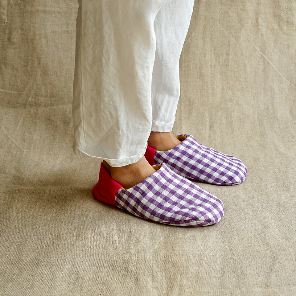 ギンガムチェック×リネンキャンバス / 202603MRP26