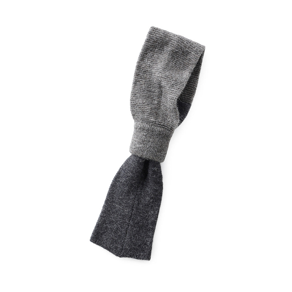Mini Border Knit Scarf / 6TACKMW02GC