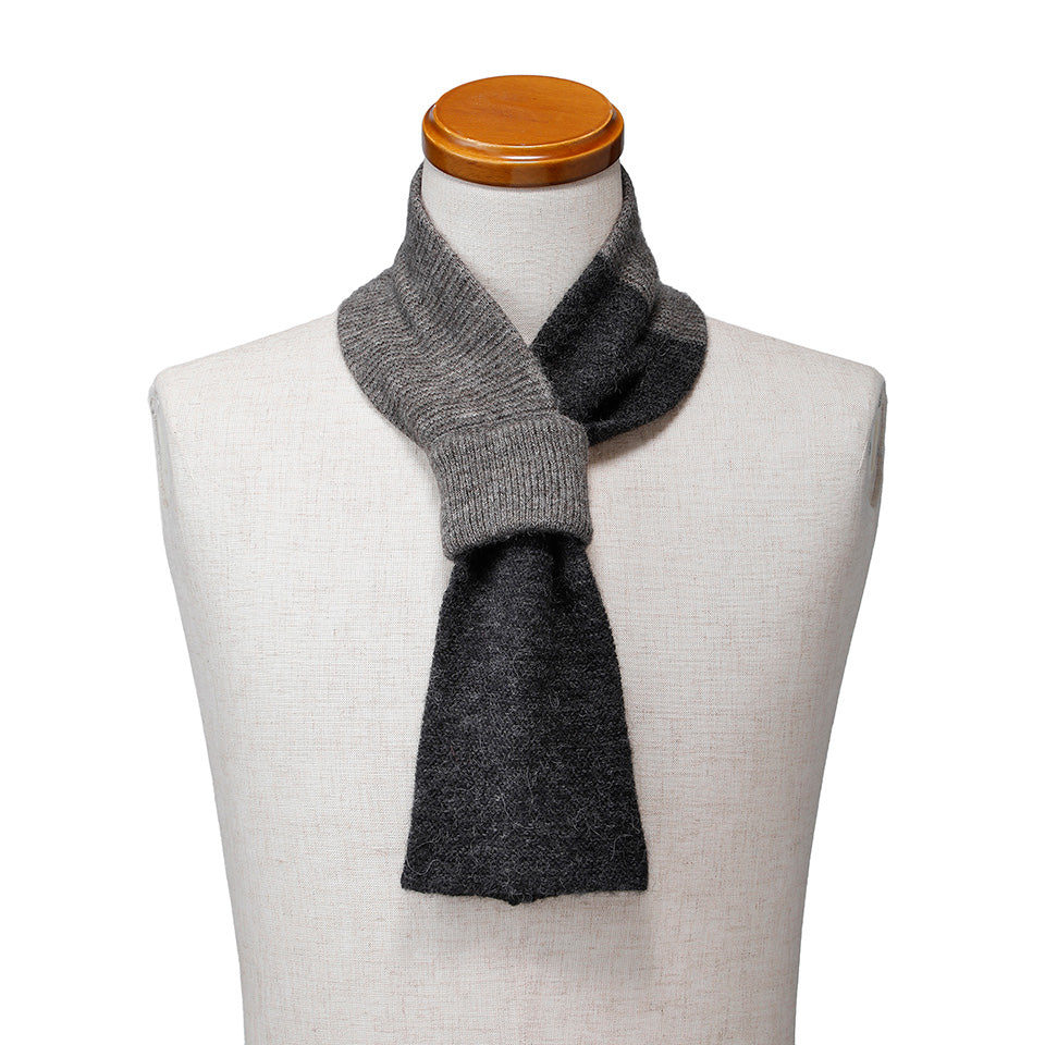 Mini Border Knit Scarf / 6TACKMW02GC