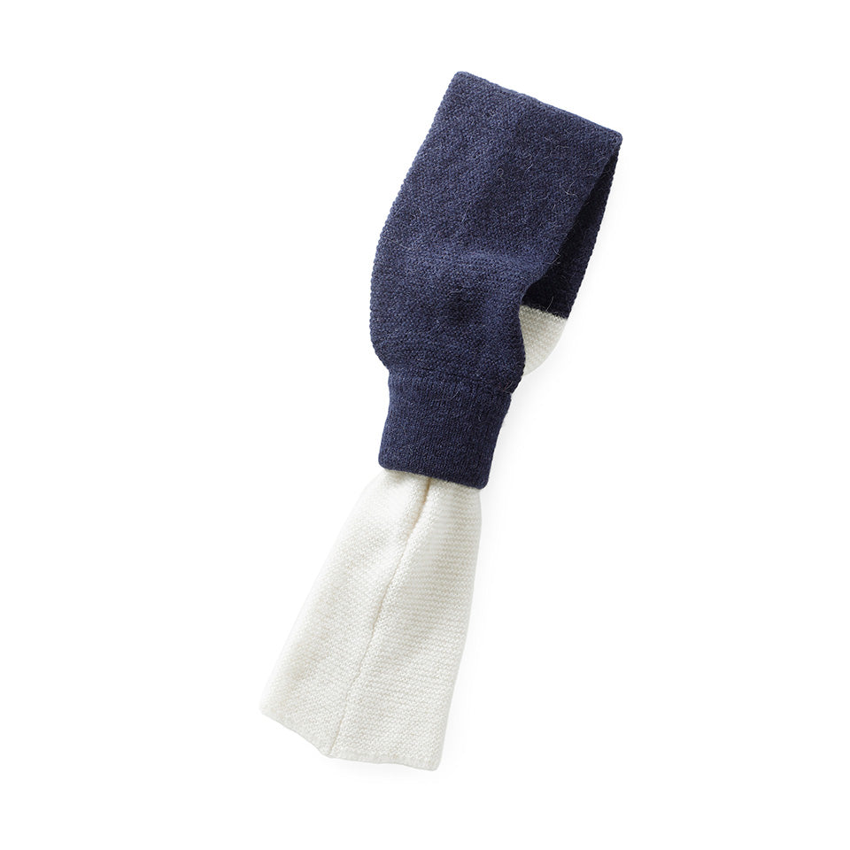 Mini Border Knit Scarf / 6TACKMW02NW