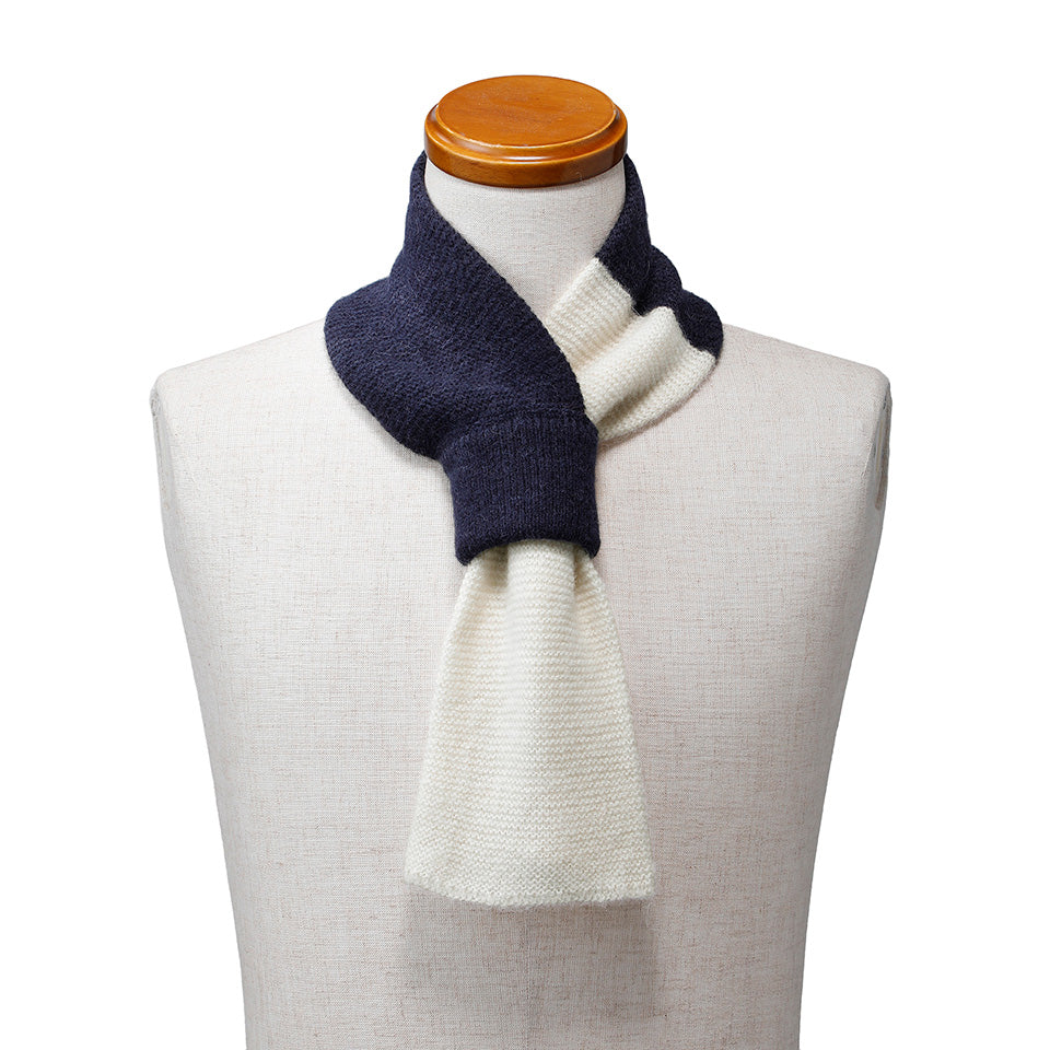 Mini Border Knit Scarf / 6TACKMW02NW