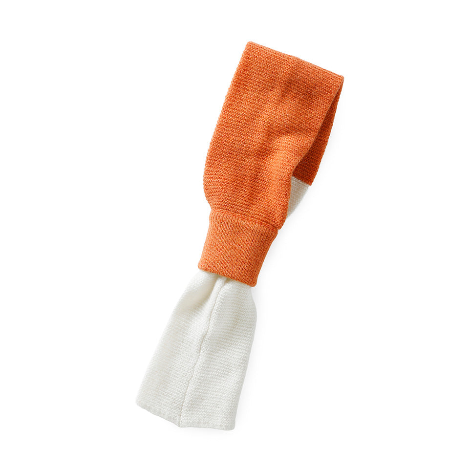 Mini Border Knit Scarf / 6TACKMW02OW