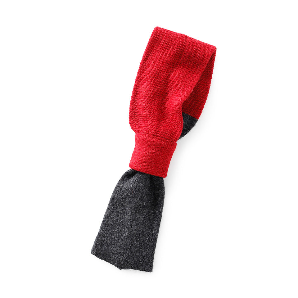 Mini Border Knit Scarf / 6TACKMW02RC