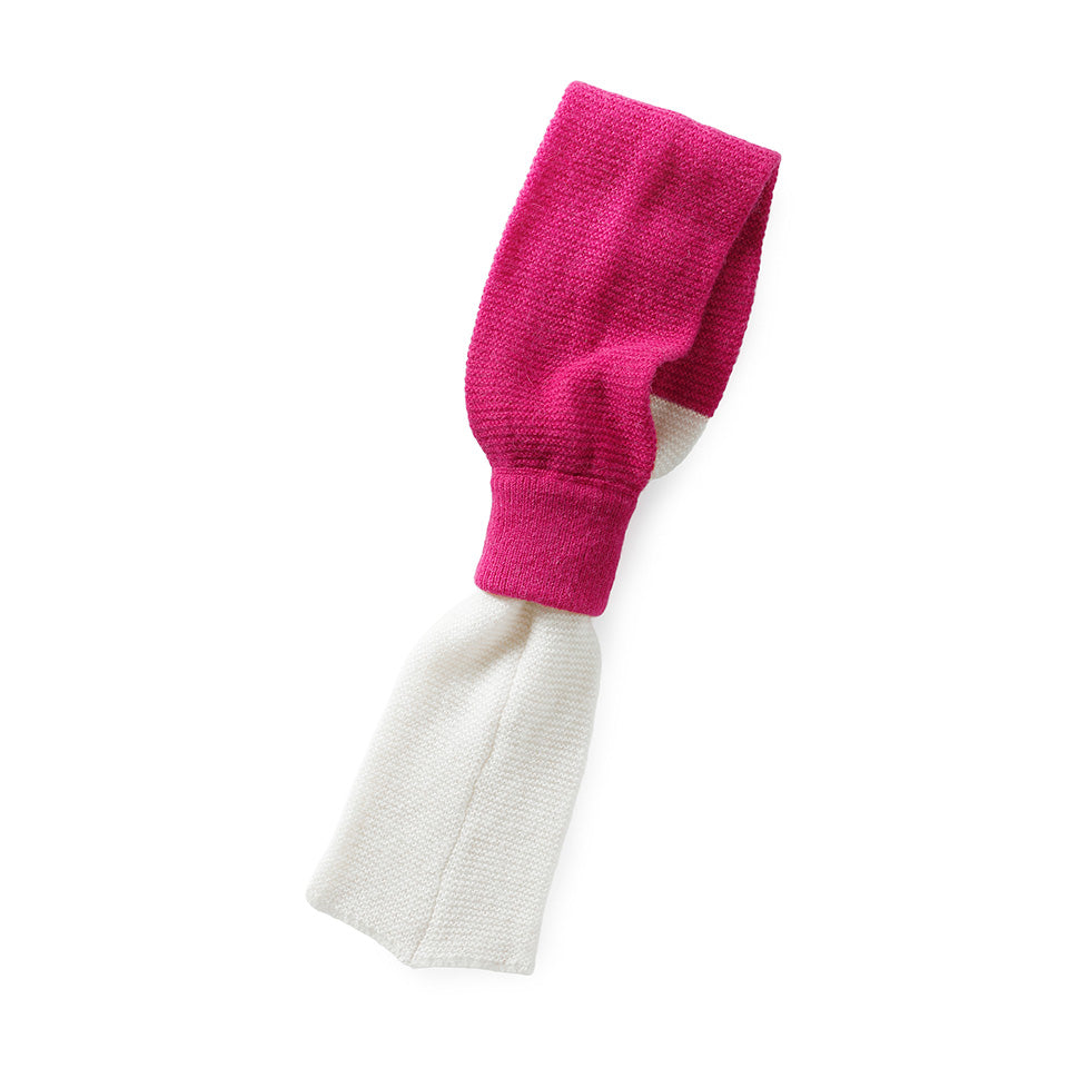 Mini Border Knit Scarf / 6TACKMW02PW