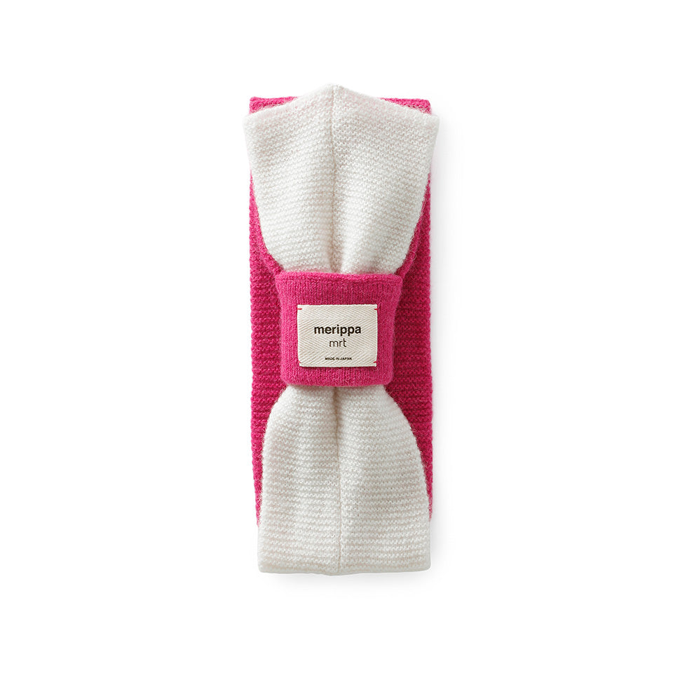 Mini Border Knit Scarf / 6TACKMW02PW
