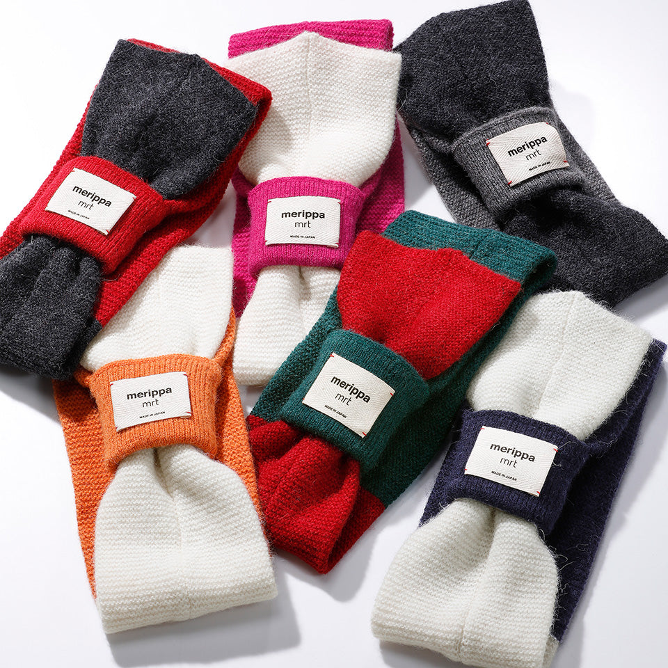 Mini Border Knit Scarf / 6TACKMW02OW