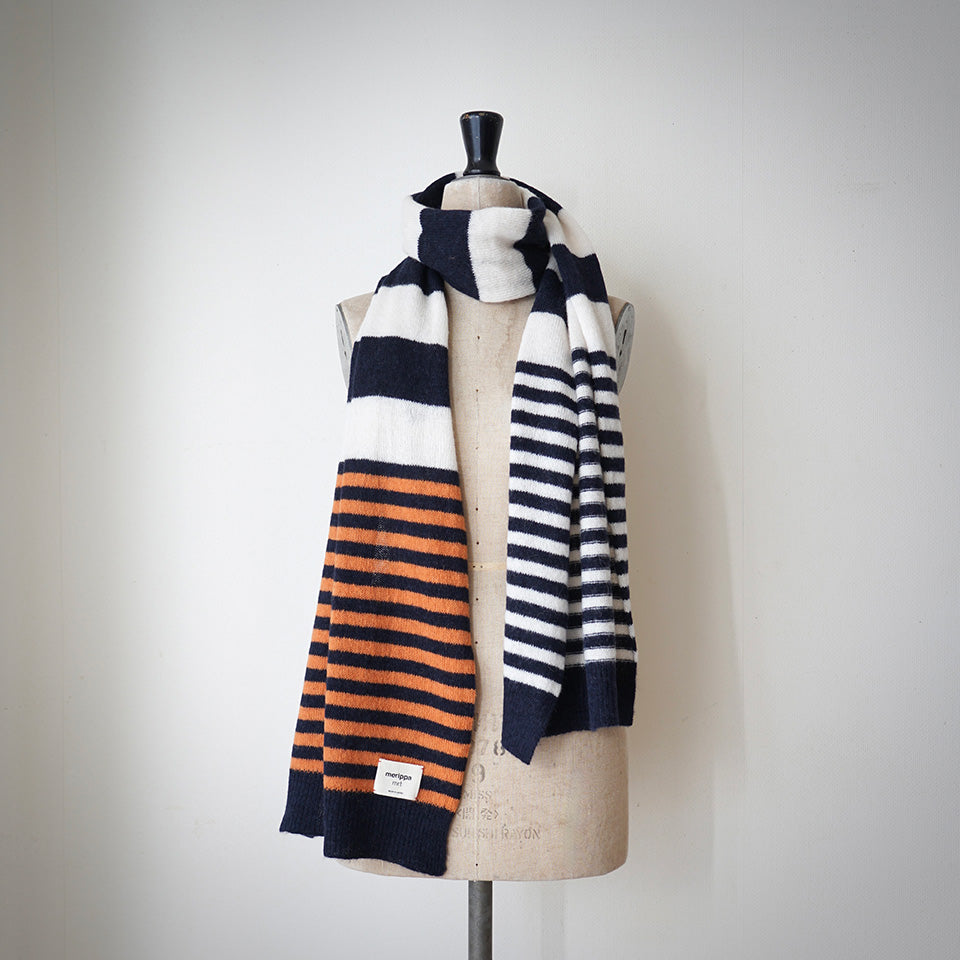 Border Knit Scarf / 6TACSTWO2NW