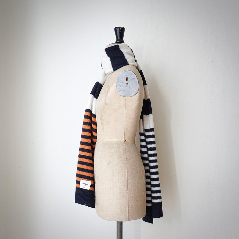 Border Knit Scarf / 6TACSTWO2NW