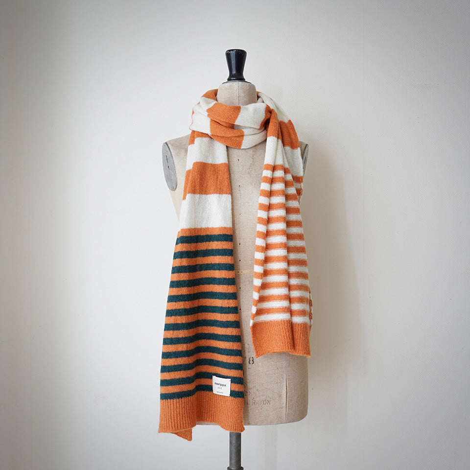Border Knit Scarf / 6TACSTWO2OW