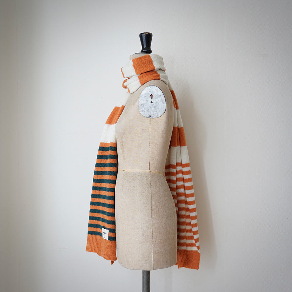 Border Knit Scarf / 6TACSTWO2OW