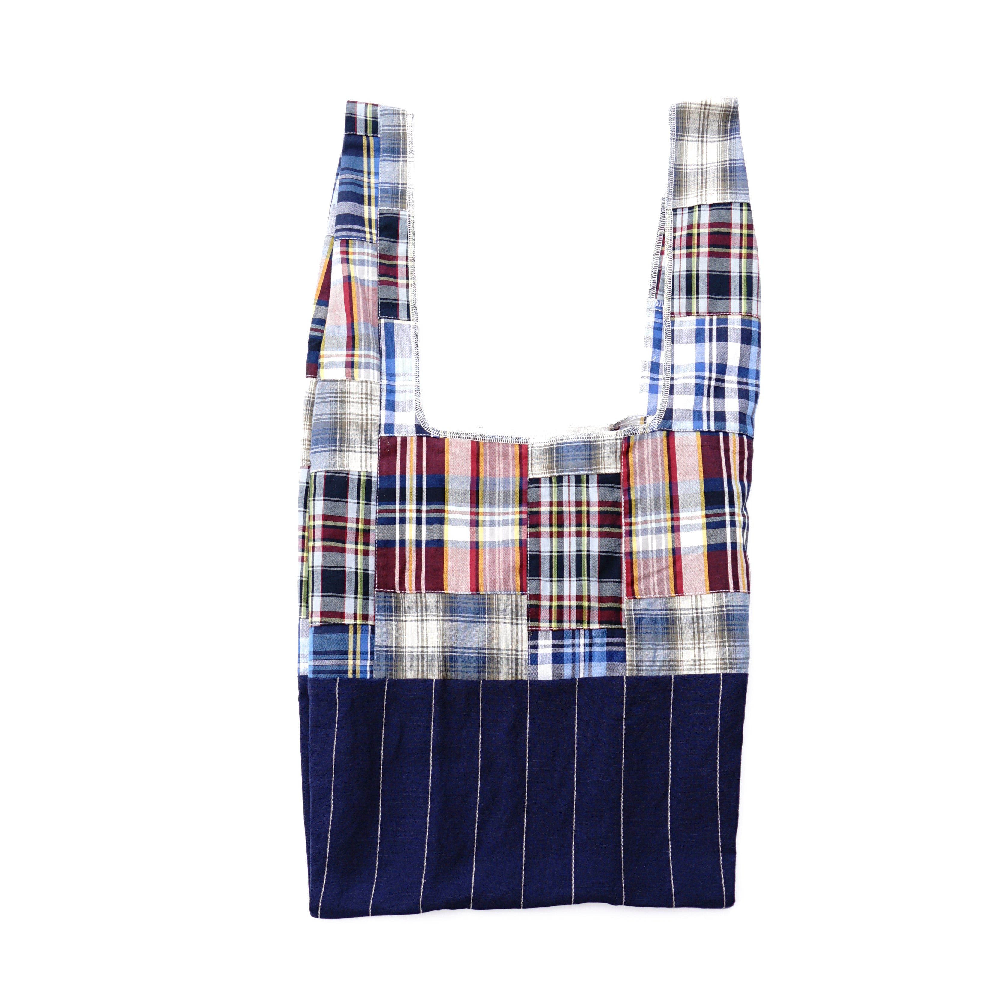 Shoulder bag  patchwork navy / 202101ECO04