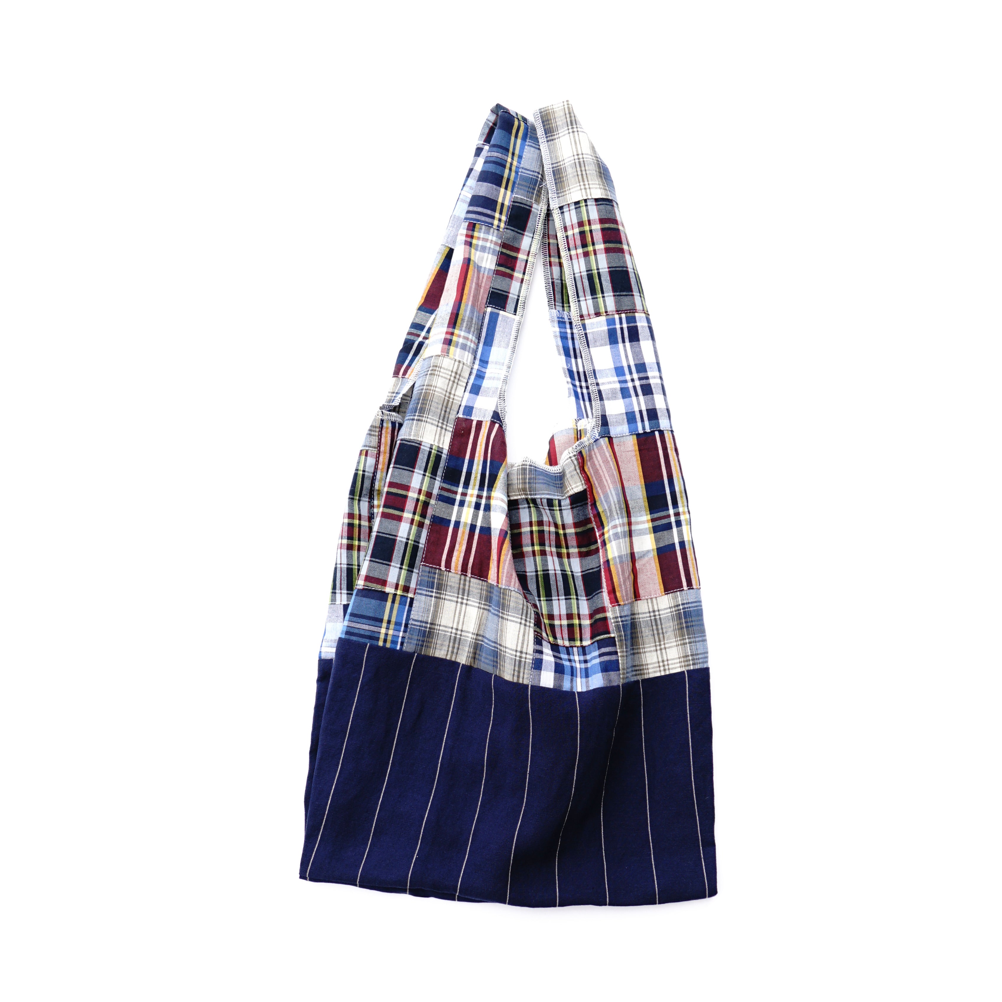 Shoulder bag  patchwork navy / 202101ECO04